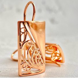 Серьги пластины F82100841