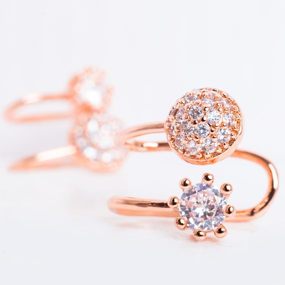 Серьги кафф F82202800-01